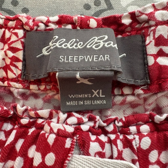 Eddie Bauer Red and White Sleepwear - Picture 2 of 6